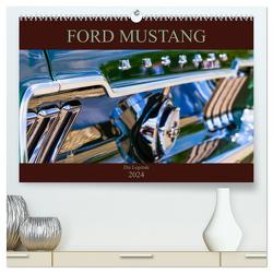Ford Mustang – Die Legende (hochwertiger Premium Wandkalender 2024 DIN A2 quer), Kunstdruck in Hochglanz von Schürholz,  Peter