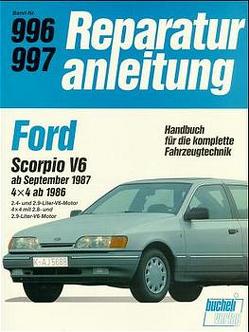Ford Scorpio V6 ab September 1987 / 4×4 ab 1986
