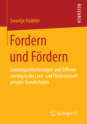 Fordern und Fördern von Hadeler,  Swantje
