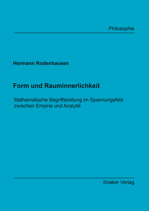 Form und Rauminnerlichkeit von Rodenhausen,  Hermann