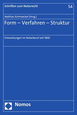 Form – Verfahren – Struktur von Schmoeckel,  Mathias