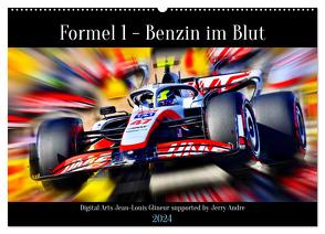 Formel 1 – Benzin im Blut (Wandkalender 2024 DIN A2 quer), CALVENDO Monatskalender von Glineur,  Jean-Louis