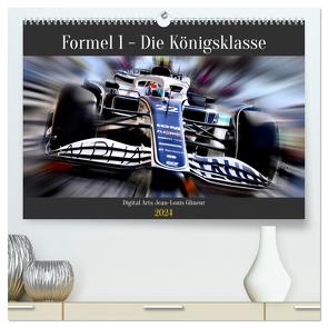 Formel 1 – Die Königsklasse (hochwertiger Premium Wandkalender 2024 DIN A2 quer), Kunstdruck in Hochglanz von Glineur,  Jean-Louis