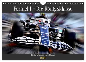 Formel 1 – Die Königsklasse (Wandkalender 2024 DIN A4 quer), CALVENDO Monatskalender von Glineur,  Jean-Louis