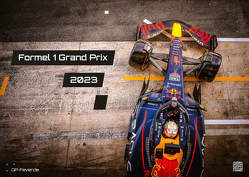 Formel 1 – Grand Prix – 2023 – Kalender DIN A3