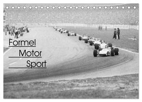 Formel Motor Sport (Tischkalender 2024 DIN A5 quer), CALVENDO Monatskalender von Winter,  Eike