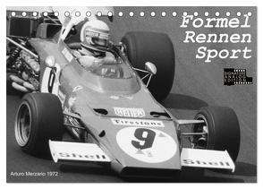Formel – Rennen – Sport (Tischkalender 2024 DIN A5 quer), CALVENDO Monatskalender von Winter,  Eike
