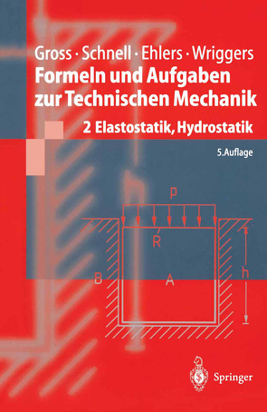 Formeln und Aufgaben zur Technischen Mechanik von Ehlers,  Wolfgang, Gross,  Dietmar, Wriggers,  Peter