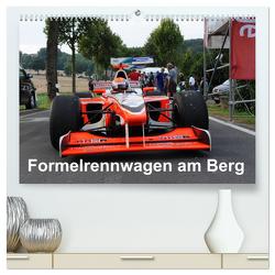Formelrennwagen am Berg (hochwertiger Premium Wandkalender 2024 DIN A2 quer), Kunstdruck in Hochglanz von von Sannowitz,  Andreas