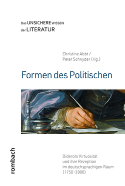 Formen des Politischen von Abbt,  Christine, Schnyder,  Peter