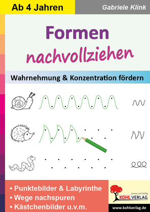 Formen nachvollziehen von Klink,  Gabriele