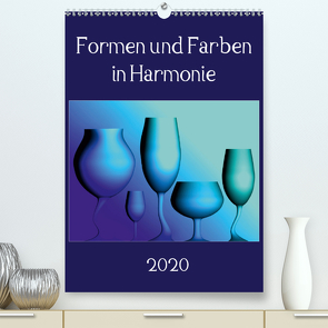 Formen und Farben in Harmonie (Premium, hochwertiger DIN A2 Wandkalender 2020, Kunstdruck in Hochglanz) von A Magri,  Maria