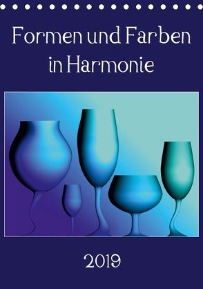 Formen und Farben in Harmonie (Tischkalender 2019 DIN A5 hoch) von A Magri,  Maria