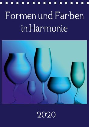 Formen und Farben in Harmonie (Tischkalender 2020 DIN A5 hoch) von A Magri,  Maria