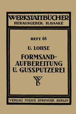 Formsandaufbereitung und Gußputzerei von Lohse,  U.