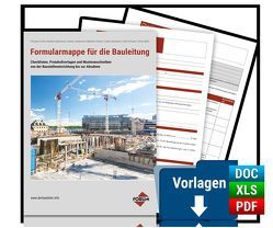 Formularmappe für die Bauleitung