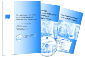 Formularmappe für einen sicheren Umgang mit Telematik und Datenschutz von Beckmann,  Julia