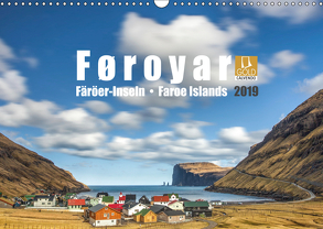 Føroyar • Faroe Islands • Färöer Inseln (Wandkalender 2019 DIN A3 quer) von Preißler,  Norman
