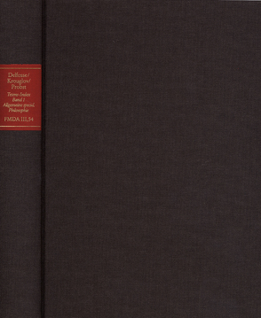 Forschungen und Materialien zur deutschen Aufklärung / Abteilung III: Indices. Kant-Index. Tetens-Index. Band 1: Stellenindex und Konkordanz zu Johann Nicolaus Tetens‘ „Über die allgemeine speculativische Philosophie“ von Delfosse,  Heinrich P, Hinske,  Norbert, Krouglov,  Alexei Nikolaevic, Probst,  Katharina, Trauth,  Michael