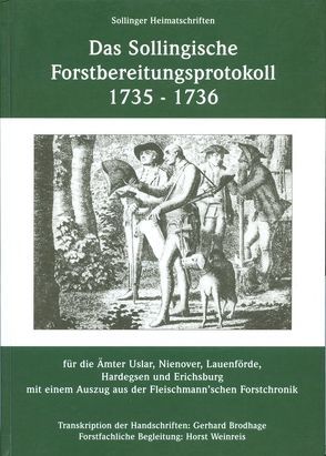 Forstbereitungsprotokoll von Brodhage,  Gerhard, Weinreis,  Horst