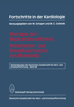 Fortschritte in der Kardiologie von Gottwik,  M.G., Schaper,  W.