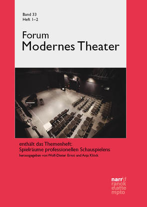 Forum Modernes Theater, 33, 1-2