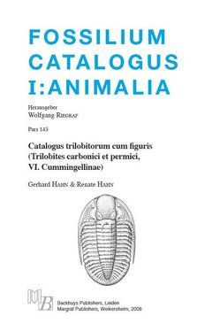 Fossilium Catalogus I: Animalia Pars 145 von Hahn,  Gerhard, Hahn,  Renate
