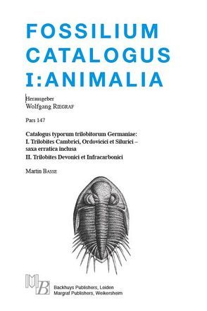 Fossilium Catalogus I: Animalia; Pars 147 von Basse,  Martin, Riegraf,  Wolfgang