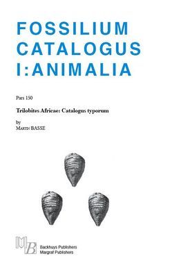 Fossilium Catalogus I: Animalia; Pars 150 von Basse,  Martin