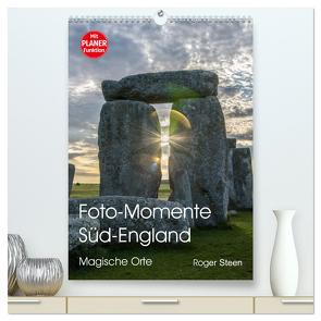 Foto-Momente Süd-England – Magische Orte (hochwertiger Premium Wandkalender 2024 DIN A2 hoch), Kunstdruck in Hochglanz von Steen,  Roger
