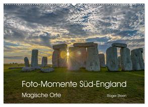 Foto-Momente Süd-England – Magische Orte (Wandkalender 2024 DIN A2 quer), CALVENDO Monatskalender von Steen,  Roger