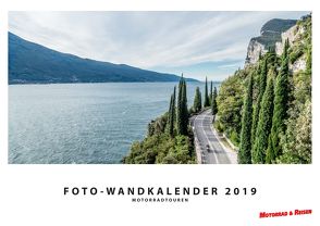 Foto-Wandkalender Motorradtouren 2020 – DIN A2 quer mit Feiertagen für Deutschland, Östereich und die Schweiz – Mit Platz für Notizen