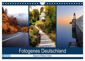 Fotogenes Deutschland (Wandkalender 2024 DIN A4 quer), CALVENDO Monatskalender von Peters-Hein,  Reemt