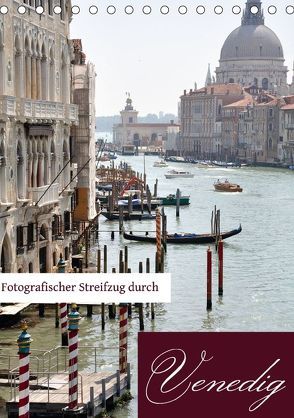 Fotografischer Streifzug durch Venedig (Tischkalender 2018 DIN A5 hoch) von Krüger,  Doris, Wichert,  Barbara