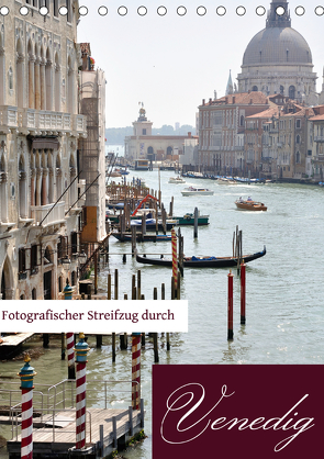 Fotografischer Streifzug durch Venedig (Tischkalender 2021 DIN A5 hoch) von Krüger,  Doris, Wichert,  Barbara