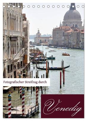 Fotografischer Streifzug durch Venedig (Tischkalender 2024 DIN A5 hoch), CALVENDO Monatskalender von Wichert,  Doris Krüger,  Barbara
