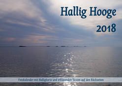 Fotokalender Hallig Hooge 2018 von Vrinssen,  Jürgen
