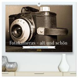 Fotokameras – alt und schön (hochwertiger Premium Wandkalender 2024 DIN A2 quer), Kunstdruck in Hochglanz von Glineur,  Jean-Louis