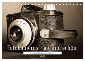 Fotokameras – alt und schön (Tischkalender 2024 DIN A5 quer), CALVENDO Monatskalender von Glineur,  Jean-Louis