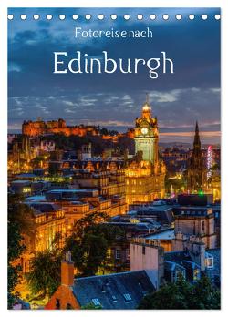 Fotoreise nach Edinburgh (Tischkalender 2024 DIN A5 hoch), CALVENDO Monatskalender von Müller,  Christian