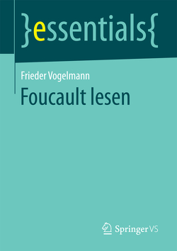Foucault lesen von Vogelmann,  Frieder