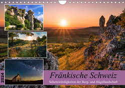 Fränkische Schweiz – Sehenswürdigkeiten der Berg- und Hügellandschaft (Wandkalender 2024 DIN A4 quer) von Amesoeder,  Raphael