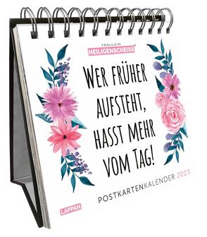 Fräulein Heiligenscheiss Postkartenkalender 2023 von Fräulein Heiligenscheiss