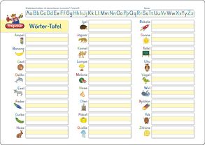 Fragenbär-Lerntafel: Wörter-Tafel von Fels,  Bengt