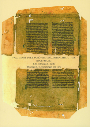 Fragmente der Bischöflichen Zentralbibliothek Regensburg von Vollmann,  Benedikt Konrad