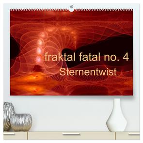 fraktal fatal no. 4 Sternentwist (hochwertiger Premium Wandkalender 2024 DIN A2 quer), Kunstdruck in Hochglanz von AJo. Dettlaff,  Meike