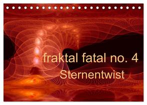 fraktal fatal no. 4 Sternentwist (Tischkalender 2024 DIN A5 quer), CALVENDO Monatskalender von AJo. Dettlaff,  Meike