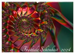 Fraktale Schönheit 2024 (Wandkalender 2024 DIN A2 quer), CALVENDO Monatskalender von M. Burkhardt,  Shako