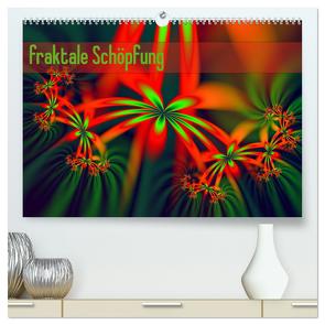 fraktale Schöpfung (hochwertiger Premium Wandkalender 2024 DIN A2 quer), Kunstdruck in Hochglanz von Schönberger,  Susanne