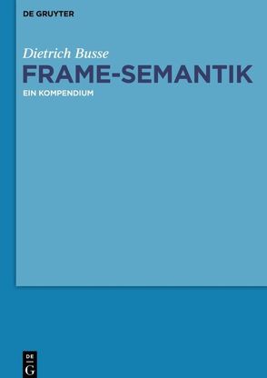 Frame-Semantik von Busse,  Dietrich
